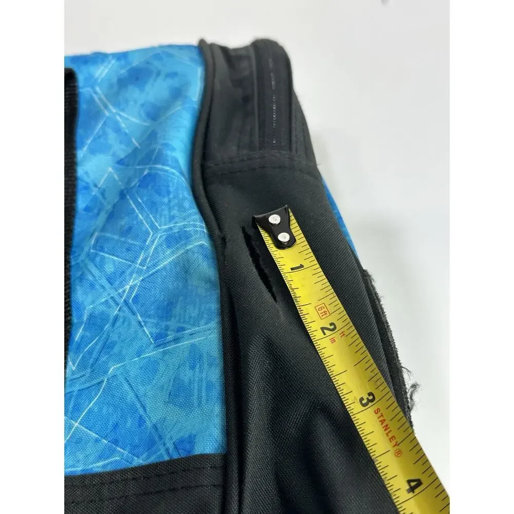 Pelagic Heavy Duty Aqua Blue 50L Duffle Bag Hole